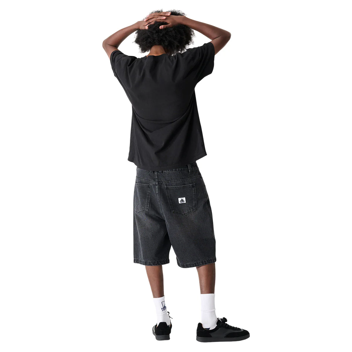 XLarge - Bull Denim 91 Shorts Worn Black - Image 5