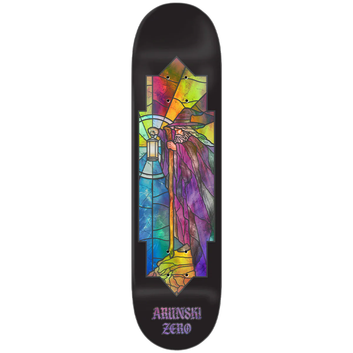 Zero - Adam Arunski Stained Glass 8.5 Skateboard Deck