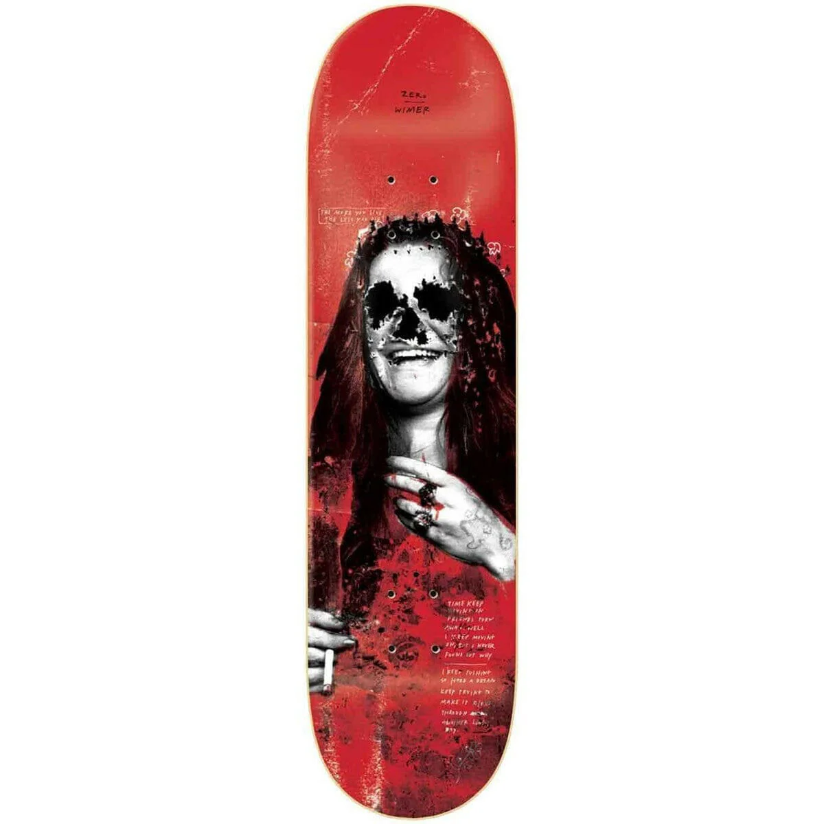Zero - Chris Wimer 27 Club 8.375 Skateboard Deck