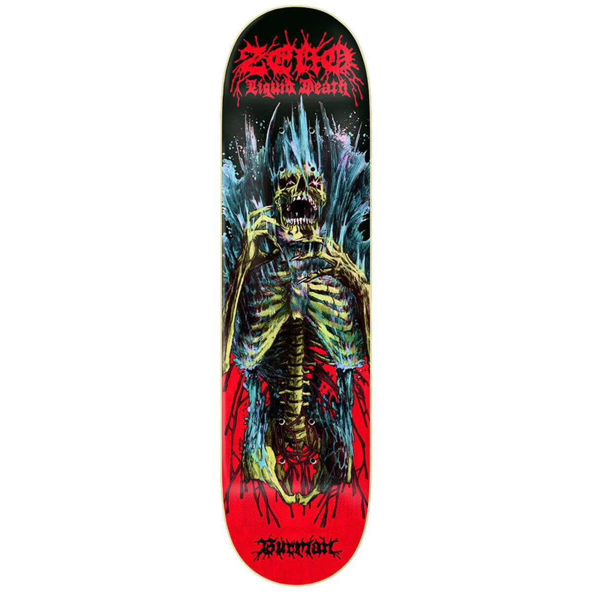 Zero - Dane Burman Liquid Death 8.5 Skateboard Deck