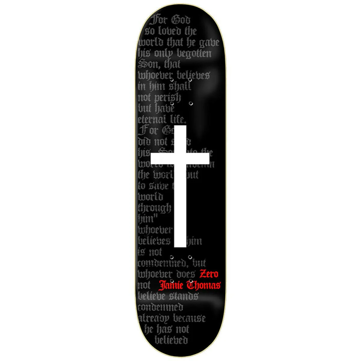 Zero - Jamie Thomas OG Cross 8.25 Skateboard Deck